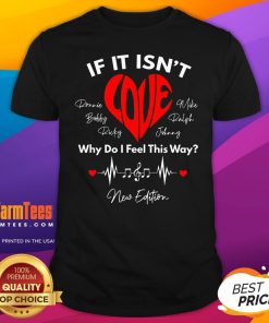 Premium If It Isn't Love Ronnie Bobby Ricky Mike Ralph And Johnny T-Shirt