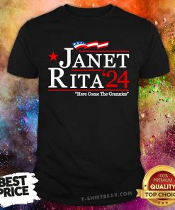 Premium Janet And Rita For President 2024 T-Shirt