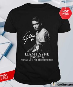Premium Liam Payne 1933-2024 Thank You For The Memories T-Shirt