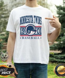 Premium Minnesota Twins 1901 Baseball Team Supporter T-Shirt