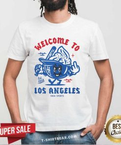 Premium Welcome To Los Angeles Dodgers Soda Sports Est 1958 T-Shirt