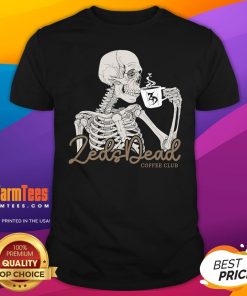 Premium Zeds Dead Coffee Club Skeleton T-Shirt