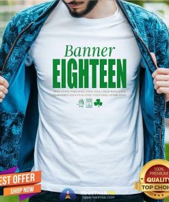 Pretty Boston Celtics Banner Eighteen 2024 T-Shirt