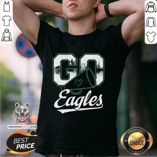 Pretty Eagle Go Cheer Eagles T-Shirt
