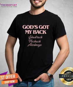 Pretty Happy Brandon God's Got My Back T-Shirt
