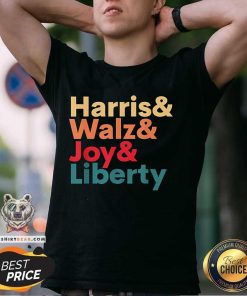 Pretty Harris Walz Waltz 2024 Harris Walz Joy Liberty T-Shirt