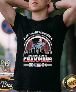 Pretty Los Angeles Dodgers 2024 Baseball National League Winner T-Shirt