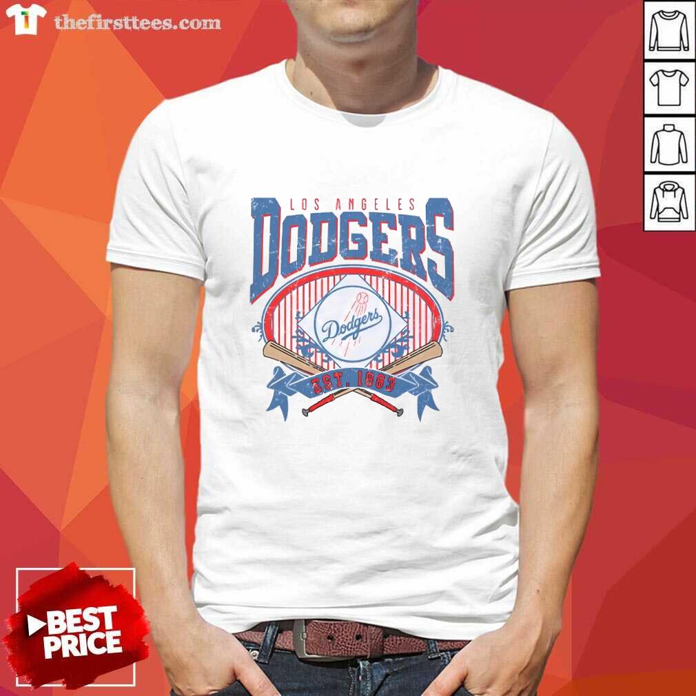 Shirt Pretty Los Angeles Dodgers Baseball Est 1883 T-Shirt