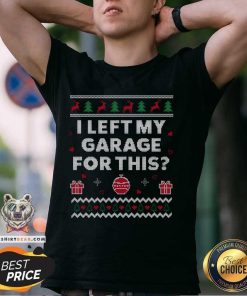 Pretty Mechanic Ugly Christmas Garage Car Xmas T-Shirt