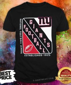 Pretty New York Giants Starter Shield Logo T-Shirt