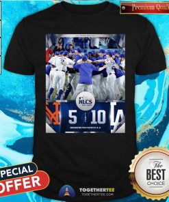 Pretty New York Mets 5-10 Los Angeles Dodgers Final NLCS 2024 T-Shirt