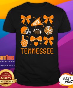 Pretty Tennessee Bow Orange For Tennessee Lovers T-Shirt