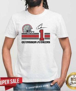 Premium Ohio State Quinshon Judkins Signature Jersey T-Shirt