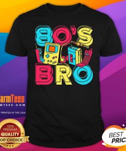 Top 1980s Costume Party Vintage 80s Music Lover 80s Bro Eighties T-Shirt
