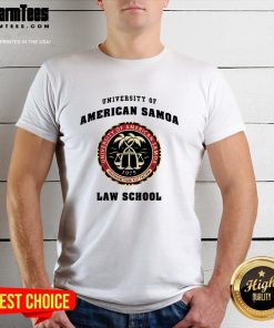 Top Bcs American Samoa Law School T-Shirt