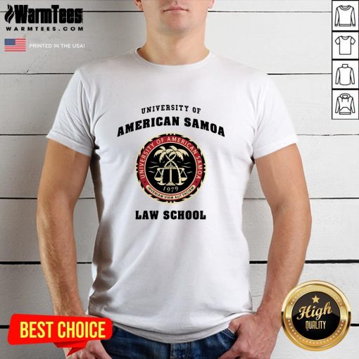 Top Bcs American Samoa Law School T-Shirt