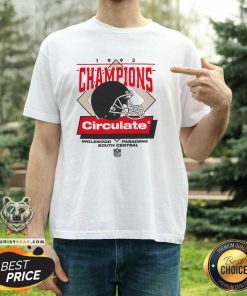 Top Circulate NFL Origins Super Bowl LVI LA X 1993 Champions T-Shirt
