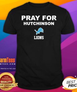 Top Detroit Lions Pray For Hutchinson T-Shirt