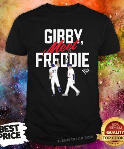 Top Gibby Meet Freddie Los Angeles Baseball Collection T-Shirt