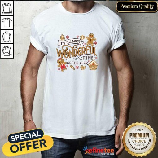 Top It's The Most Wonderful Time Of The Year Christmas T-Shirt
