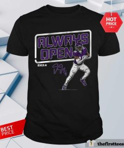 Top Justin Jefferson Always Open T-Shirt