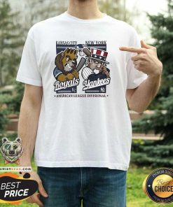 Top Kansas City Royals Vs New York Yankees MLB American League 2024 Mascot T-Shirt