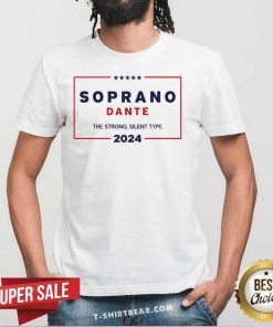 Top Kevin Finnerty Soprano Dante The Strong Silent Type 2024 T-Shirt