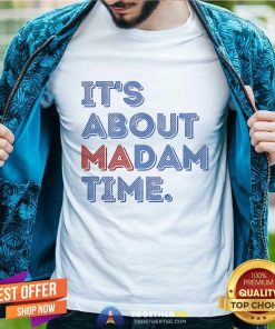 Top Lizzobeeating Wearing Lizzo It's About Madam Time T-Shirt