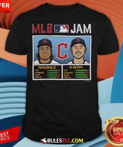 Top MLB Jam Guardians Ramirez And Kwan T-Shirt