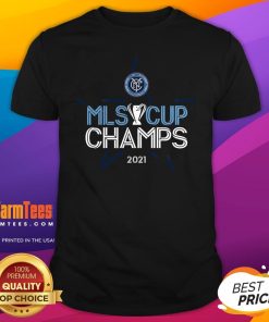Top New York City FC Fanatics 2021 MLS Cup Champions Locker Room T-Shirt