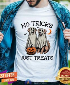 Top No Tricks Just Treats Dogs T-Shirt
