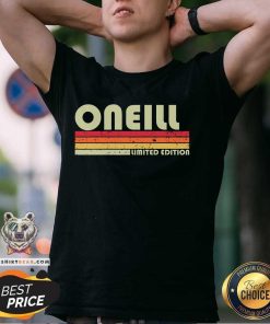 Top Oneill Surname Retro Vintage 80s 90s Birthday Reunion T-Shirt