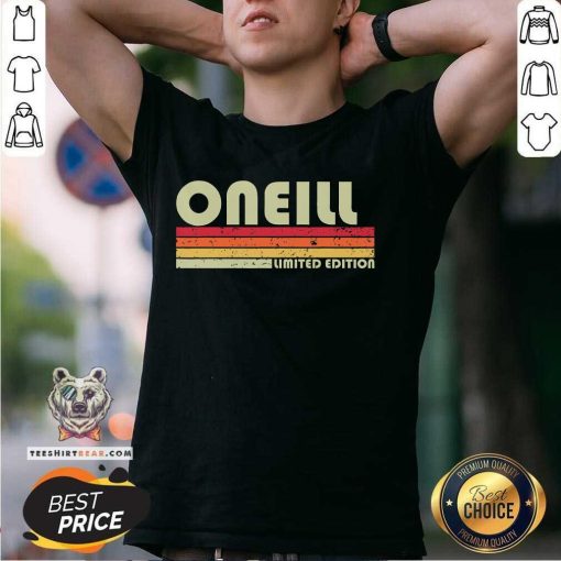 Top Oneill Surname Retro Vintage 80s 90s Birthday Reunion T-Shirt