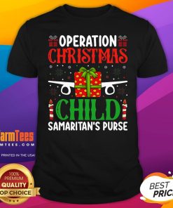 Top Operation Christmas Child Samaritan's Purse Christmas T-Shirt