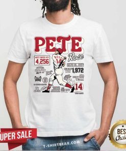 Top Pete Rose Career Stats T-Shirt