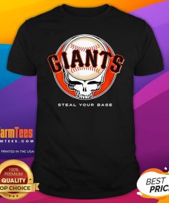 Top San Francisco Giants Grateful Dead Steal Your Base T-Shirt