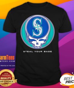 Top Seattle Mariners Grateful Dead Steal Your Base T-Shirt