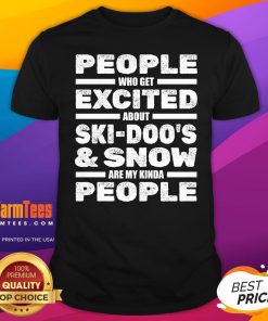 Top Snowmobile Skidoo's Winter Snow Machine Snowmobiling T-Shirt