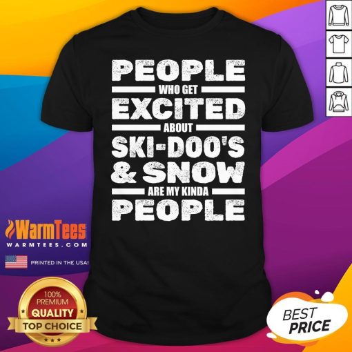 Top Snowmobile Skidoo's Winter Snow Machine Snowmobiling T-Shirt