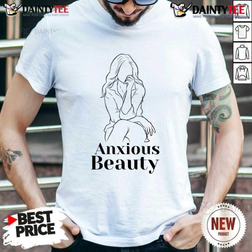 Top Tal Health Anxiety Aware Accept Beauty Art T-Shirt