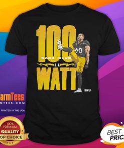 Top Tj Watt Pittsburgh 100 Sack Club T-Shirt