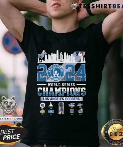 Awesome 2024 World Series Champions MLB Los Angeles Dodgers T-Shirt