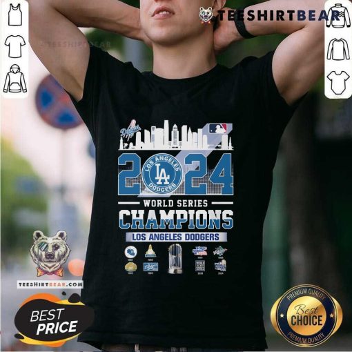 Awesome 2024 World Series Champions MLB Los Angeles Dodgers T-Shirt