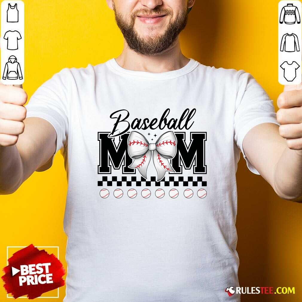 Shirt Awesome Baseball Mom T-Shirt