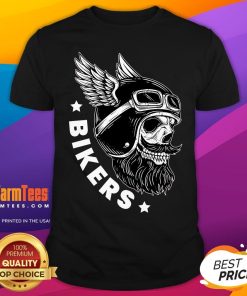 Awesome Bikers Skull T-Shirt