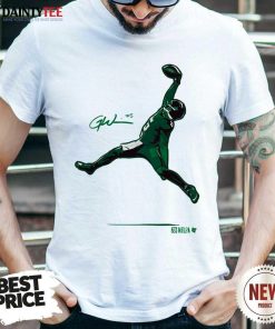 Awesome Garrett Wilson One-Handed Air Catch T-Shirt