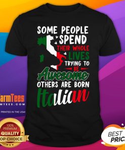 Awesome Italian Italy Roots T-Shirt