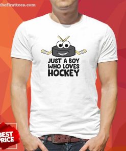 Awesome Just A Who Loves Hockey T-Shirt