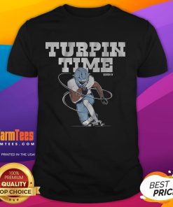 Awesome Kavontae Turpin Time T-Shirt featuring bold graphics and vibrant colors, perfect for fans and collectors.