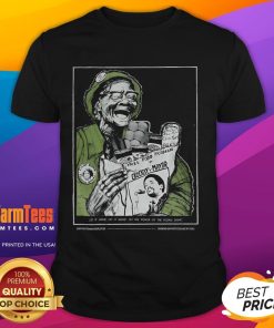 Alt Text: Awesome Let It Shine Bobby Major T-Shirt featuring vibrant design and comfortable fit, perfect for fans of inspirational fashion.